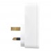 British General Electrical Smart Power Adapter Socket 13A White Moulded AHC/U-01